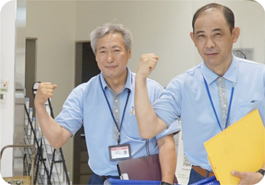 施工者全員 有資格者で 安心